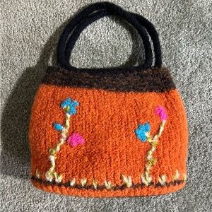 Vintage Handcrafted Wool Bag